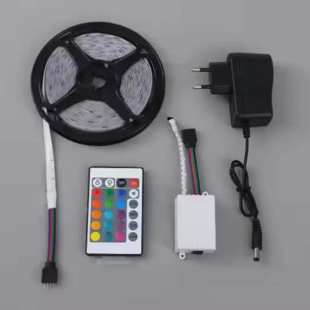 LED Strip Kit 2835 με τηλεχειριστήριο, RGB, 10W/m, 5m, IP44 Προεπιλεγμένος τίτλος Alessandro Design