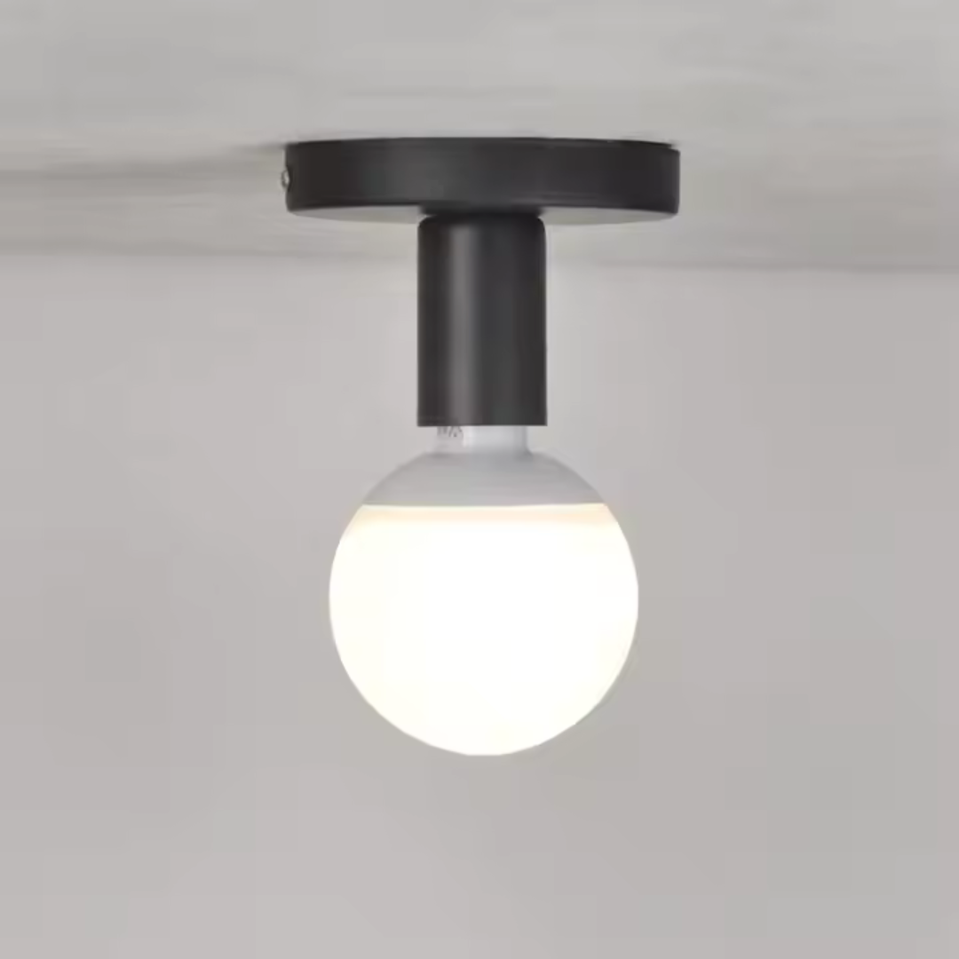MODERNIST Chandelier Mono 1x E27, Black, Modern Design Luster Industrial Προεπιλεγμένος τίτλος Alessandro Design