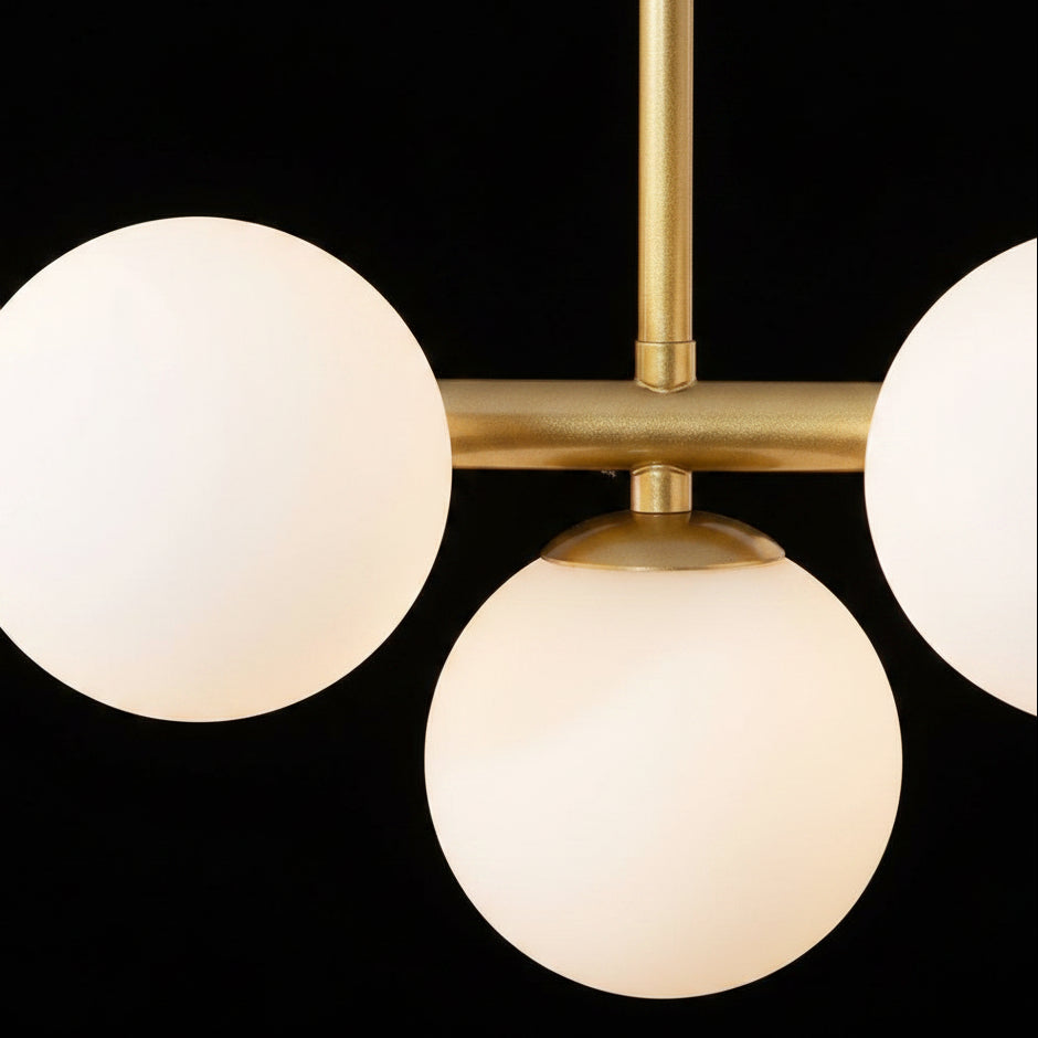 LOFT Pavilion Modern Light Bulb Chandelier, 11x G9, Gold, Metal, Adjustable Height Modern Chandeliers Προεπιλεγμένος τίτλος Alessandro Design