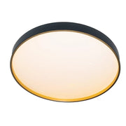 Φωτιστικό οροφής LED Fantas 24W, στρογγυλά, κοιλιακά, λευκά και μαύρα Φώτα οροφής LED Προεπιλεγμένος τίτλος Alessandro Design