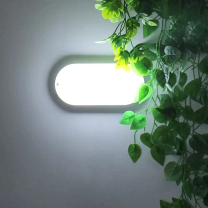 Φωτιστικό οροφής LED FANTAS Oval 15W 20cm Λευκό Εξωτερικό IP65 Προεπιλεγμένος τίτλος Alessandro Design