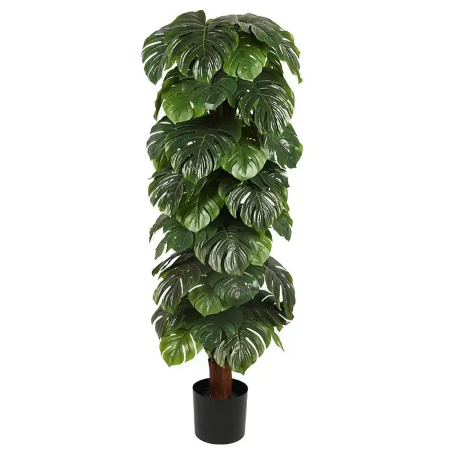 Monstera deliciosa Τεχνητό φυτό, χωρίς γλάστρα, 140cm Πράσινος Προεπιλεγμένος Τίτλος Alessandro Design