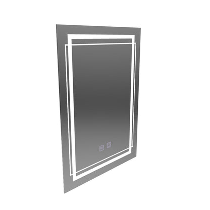 Ορθογώνιος καθρέφτης LED, 50x70cm, KOVEN Touch, Demister System, Dimmable