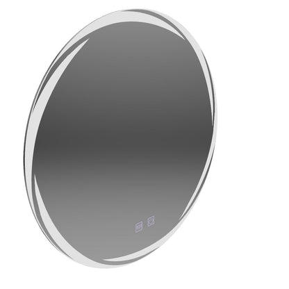 Στρογγυλός καθρέφτης LED, 70cm, Zaffiro Touch, Demister System, Dimmable