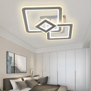 Πολυέλαιος LED Horetensia με τηλεχειριστήριο, 116 W, ρυθμιζόμενο, ζεστό/ουδέτερο/ψυχρό φως, λευκοί πολυέλαιοι LED με τηλεχειριστήριο Προεπιλεγμένος τίτλος Alessandro Design