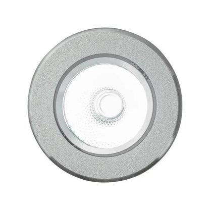 Χωνευτό σημείο LED, 5W, Metal, Silver Lighting Fixtures Προεπιλεγμένος τίτλος Alessandro Design