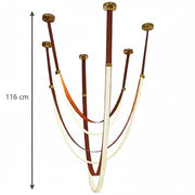 Μοντέρνο Candelabra, LED, ARIA Largo, 34W, Ζεστό φως, Καφέ Μοντέρνο Candelabra Προεπιλεγμένος τίτλος Alessandro Design