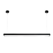 Κρεμαστός πολυέλαιος LED DARIN, 120cm, 23W, Ρυθμιζόμενο ύψος, Cold Light, Black Modern Chandeliers Προεπιλεγμένος τίτλος Alessandro Design