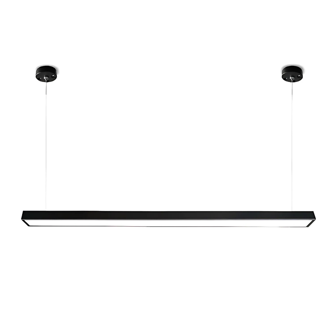 Κρεμαστός πολυέλαιος LED DARIN, 120cm, 23W, Ρυθμιζόμενο ύψος, Cold Light, Black Modern Chandeliers Προεπιλεγμένος τίτλος Alessandro Design