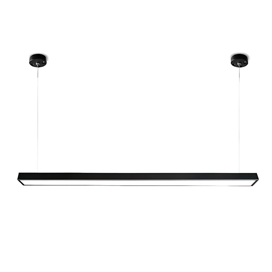 Κρεμαστός πολυέλαιος LED DARIN, 120cm, 23W, Ρυθμιζόμενο ύψος, Cold Light, Black Modern Chandeliers Προεπιλεγμένος τίτλος Alessandro Design